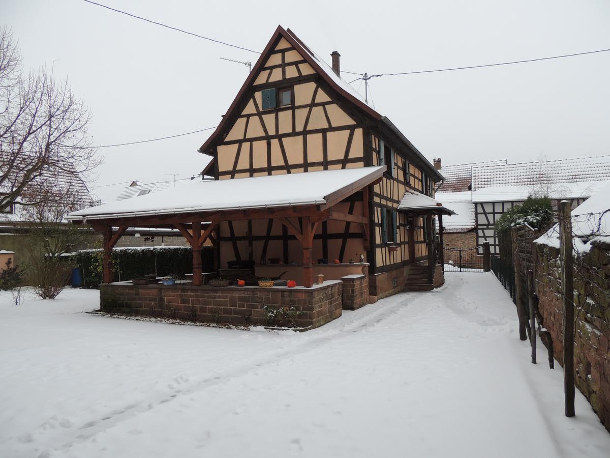 Chambres D'Hotes S'Burehiesel Schillersdorf Kültér fotó